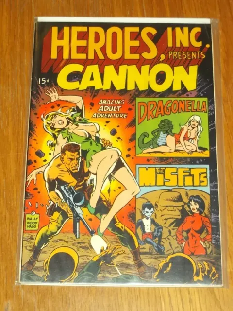 Heroes Inc Presents Cannon #1 Vf/Nm (9.0) Wood Ditko 1969+