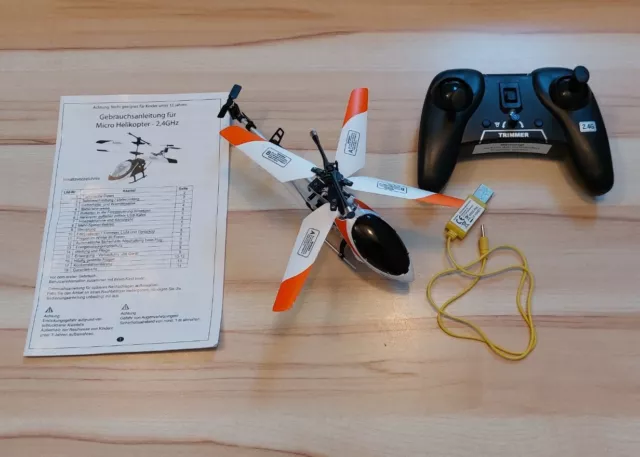 RC Mini Micro Gyrocopter Helicopter Helikopter 2,4 GHz ferngesteuert Ersatzteile