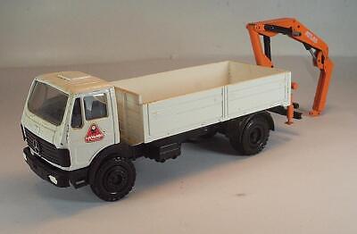 Conrad 1/50 MERCEDES BENZ Atlas Weyhausen Pianale con gru di carico #1825 