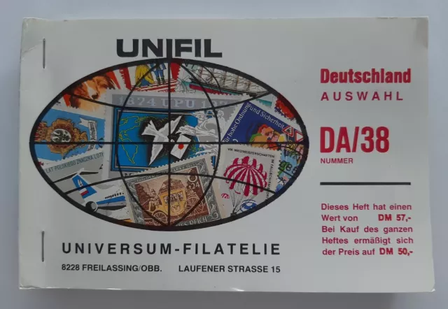 Markenheft, Deutschland Auswal UNIFIL, BRD, DDR, DR, Berlin, Saar