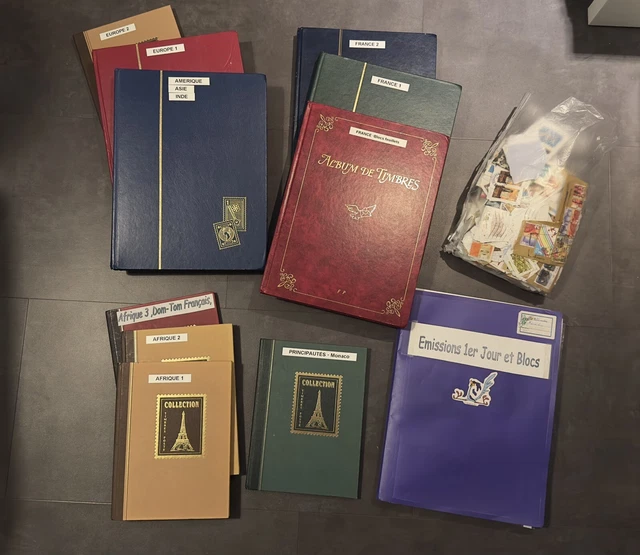 Collection de timbres tous pays
