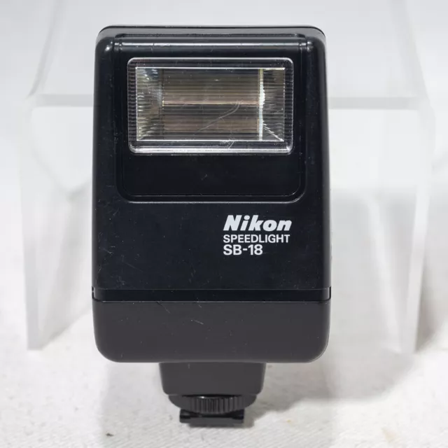 Nikon SB-18 Speedlight TTL Camera Flash - Good Condition TESTED!