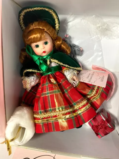 Madame Alexander Christmas Caroler 45655 8" COA with Box, Tags, Accessories