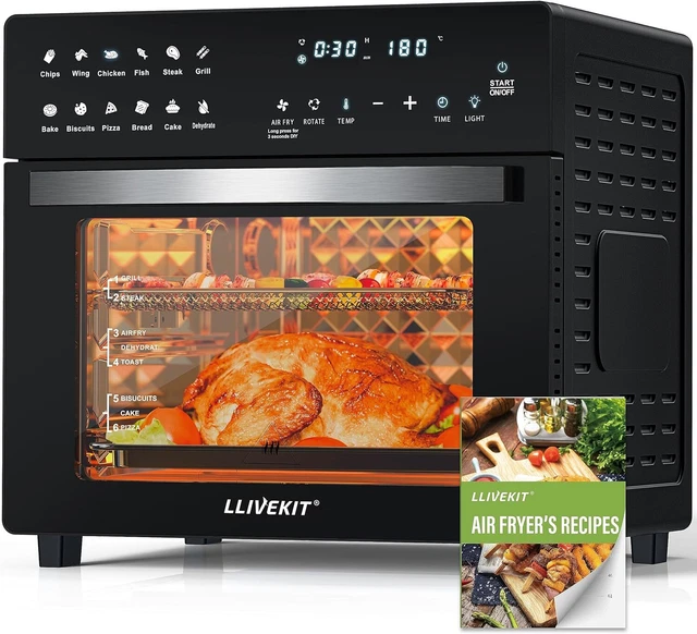 Proscenic T31 Heteluchtfriteuse 15 liter airfryer heteluchtoven met 12