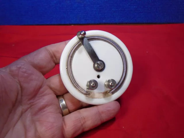 Antique Porcelain **Variable Rheostat Switch** Control Steampunk AA-29
