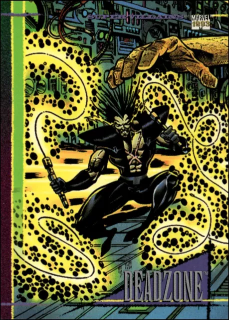 1993 Skybox Marvel Universe Series IV 4 Trading Card #4 Deadzone