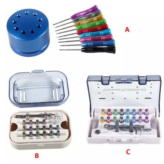 Dental Universal Implant Prosthetic Restoration Hand Driver Tool Instruments dn