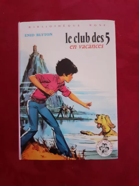 LIVRE LE CLUB des Cinq en vacances - Edition originale française 1956 /  Hachette EUR 59,99 - PicClick FR