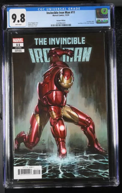 Invincible Iron Man #11 CGC 9.8 Iron Man 76 2004 Homage Adi Granov Marvel 2023