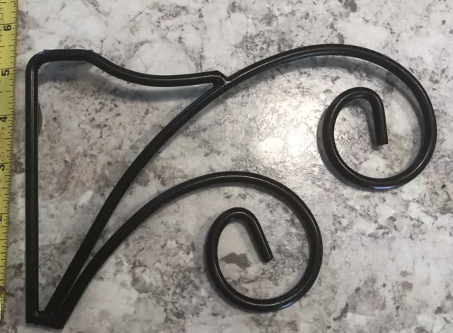 Vintage Metal Double Plant Coat Bridal Harness Tack Hanger Hook
