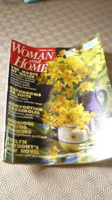 Vintage issue of Women's & Home magazine - March 1991