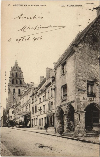 CPA ARGENTAN-Rue de l'Orne (29533)
