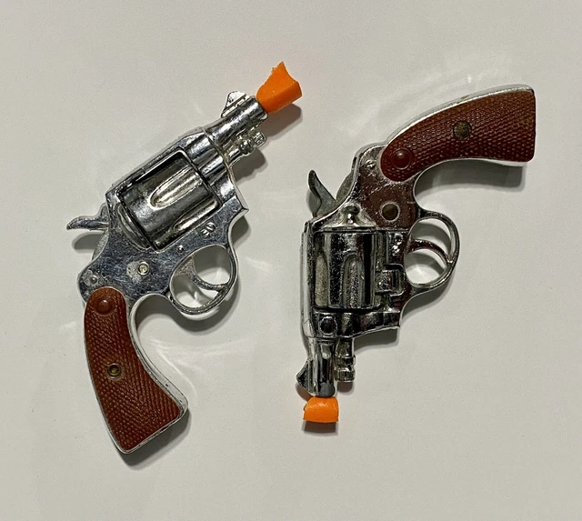 VTG MARX MINIATURE Detective 38 Special Toy Cap Gun Pistol 2.25