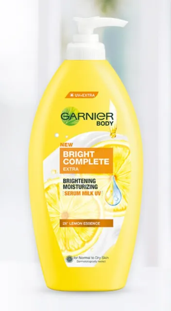 Garnier Body Light Extra Whitens Bright Repairing Milk Lotion 400 ml