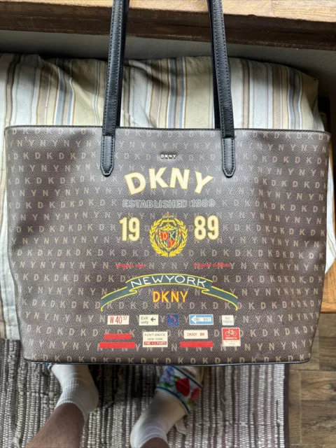 DKNY Monogram Tote Bag NWT