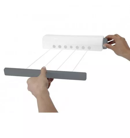 Tendedero extensible plegable de pared 3.6 metros 5 cuerdas