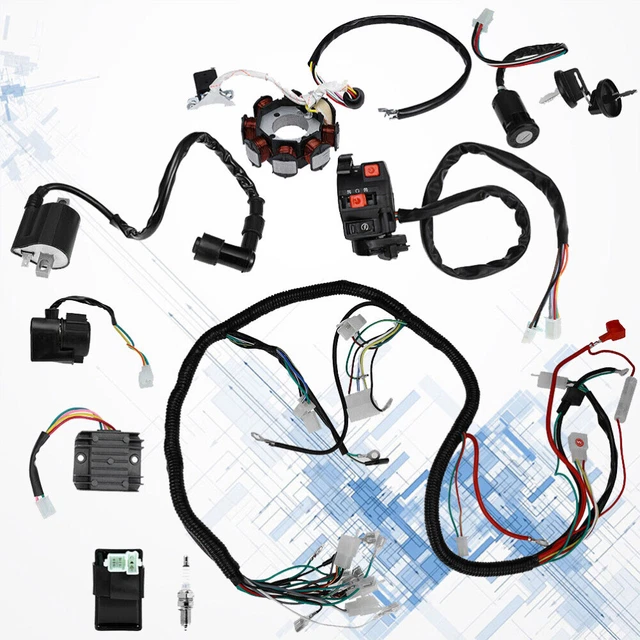 Engine Ignition Coil Ignition Coil Spark Plug Atv Throttle Assembly