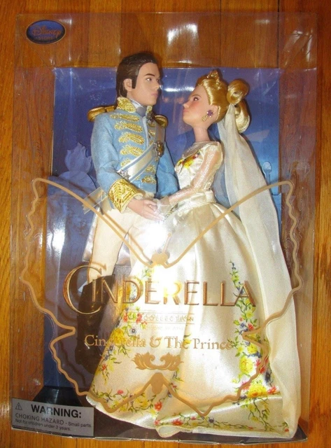 Disney Store Cinderella The Prince Live Action Movie Doll Set Film Collection