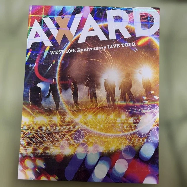 WEST 10TH ANNIVERSARY Live Tour Blu-ray 2PC Japan Collectible Used