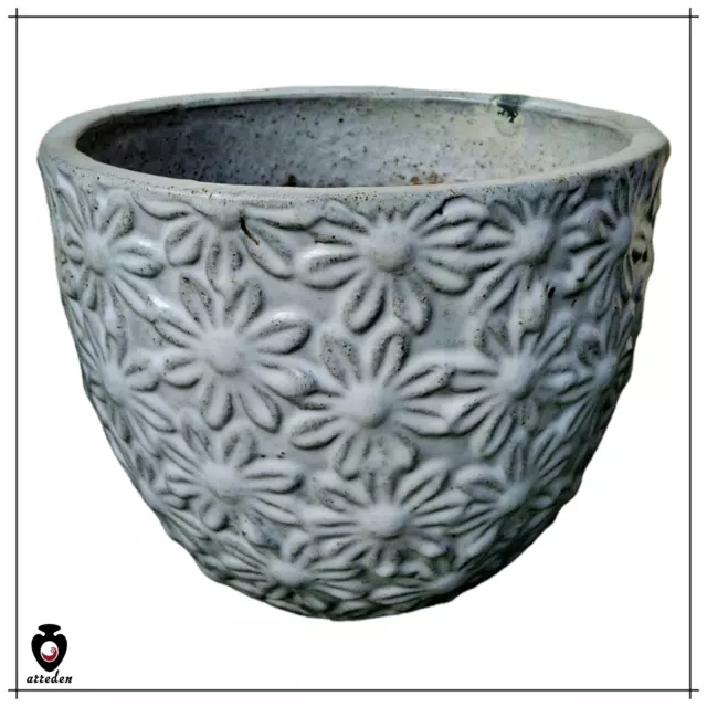 VASO DA FIORI arredamento casa moderno portapiante vasi in ceramica  fioriera giardino interno EUR 12,85 - PicClick IT