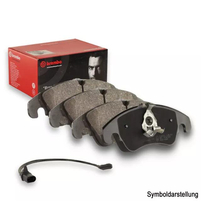 BREMBO Bremsbeläge Bremsbelagsatz vorne für Audi A4 + Avant B8 + Audi A5 8F 8T