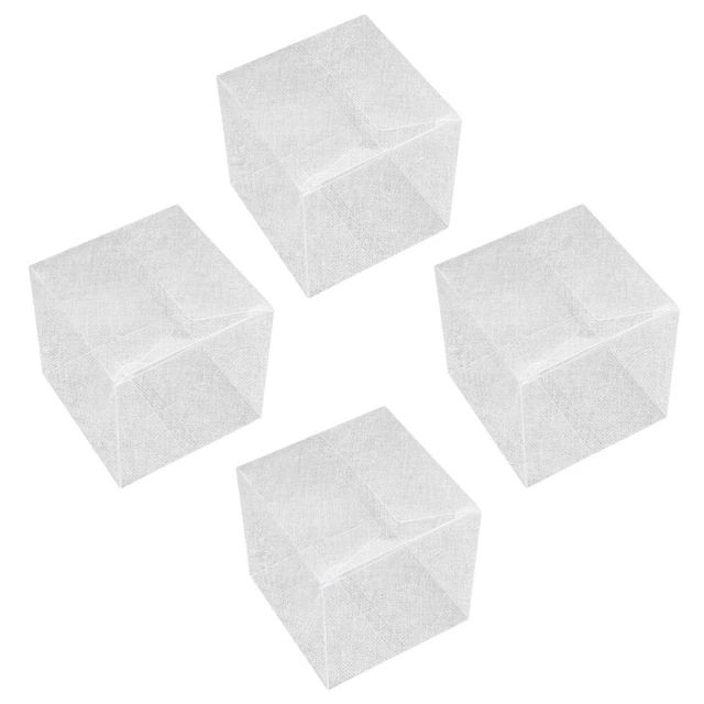 10 pz contenitori per torte monouso custodia trasparente per pasticceria scatola da imballaggio