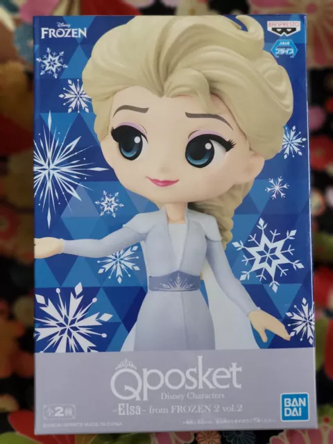 Q posket Disney Characters Frozen 2 Elsa Figure A Type vol.2 Qposket Banpresto