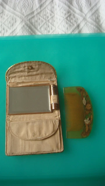 Trousse De Maquillage Vintage Années 50 - Commémorative De Berlin Occupé, En Métal, Rare
