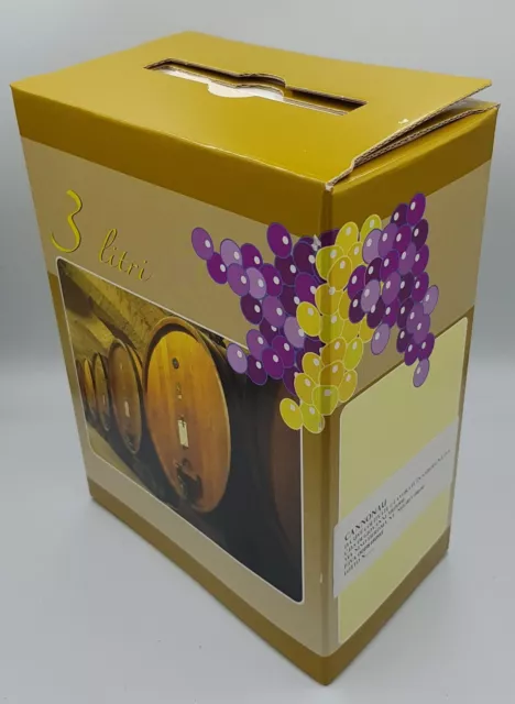 Vino Nugoro Cannonau Di Sardegna 3 Litri Bag In Box Ottimo