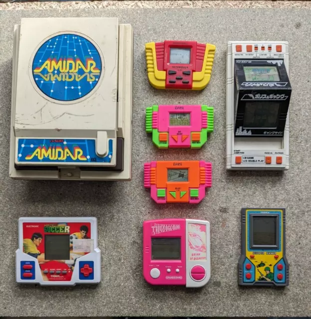 Vintage shop handheld games