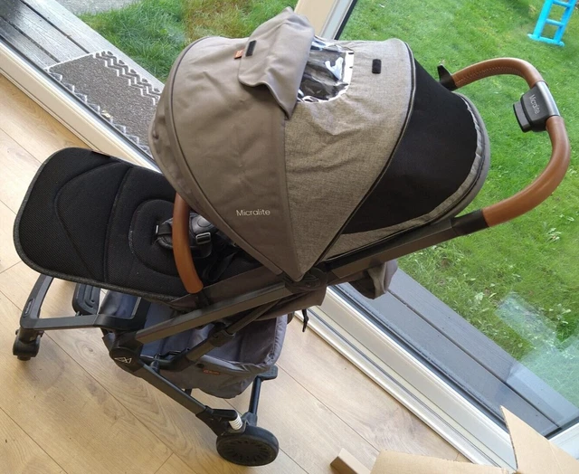 Micralite ProFold Graphite Stroller Pushchair Buggy Pram & Raincover Boxed