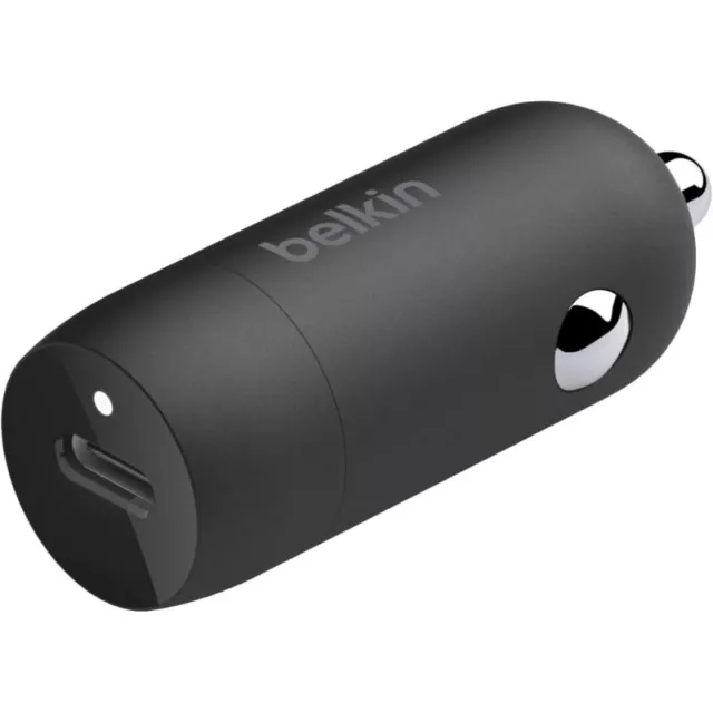 BELKIN 30W USB PD Car Charger With PPS Black