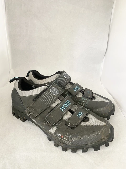Bontrager Mountainbike Schuhe Herren Größe 7,5 grau eingeklemmt bequem unterstützend