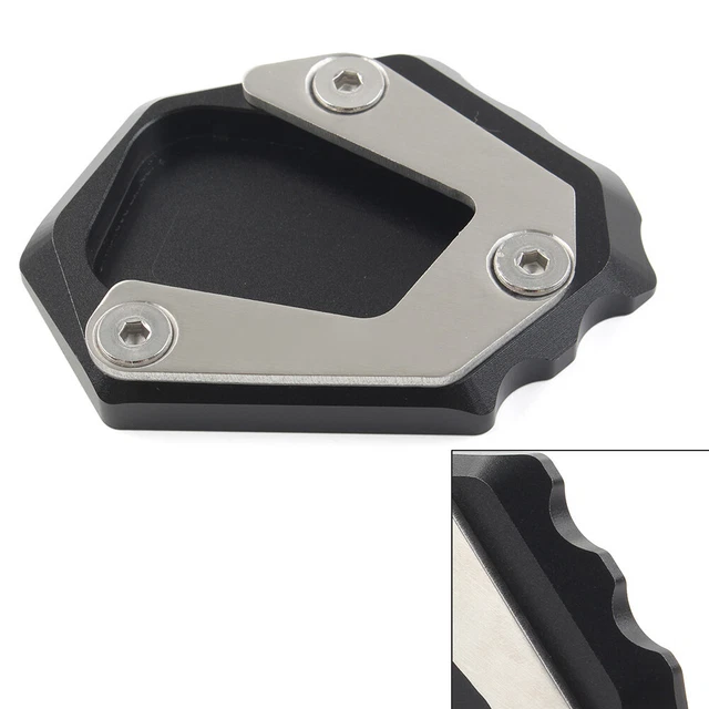 CNC Kickstand Side Stand Enlarger Foot Plate New For Honda CB650R 2019-2023