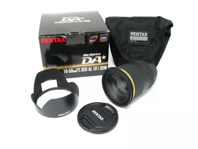 SMC PENTAX-DA* 16-50mm f2.8 ED AL IF SDM Standard Zoom Lens - Boxed