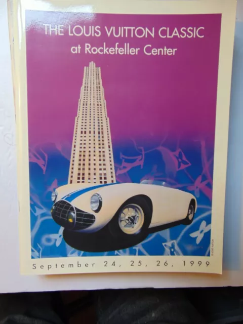 Louis Vuitton Classic 1997 Rockefeller Center Car Show Program