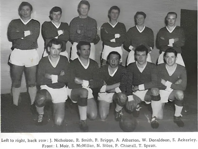 Man Utd Youth Team Football Photo 1959-60 Season