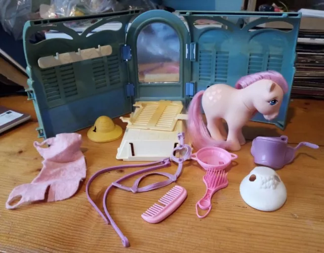 Vintage 80s G1 My little Pony Grooming Parlour Bait Condition Read Description