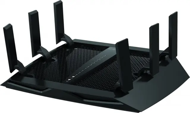 NETGEAR Nighthawk X6 router WiFi intelligente (R8000) - AC3200 AC, nero
