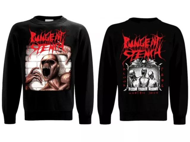 PUNGENT STENCH - Blood Pus And Gastric Juice - Sweat Shirt Pulli - Größe Size M