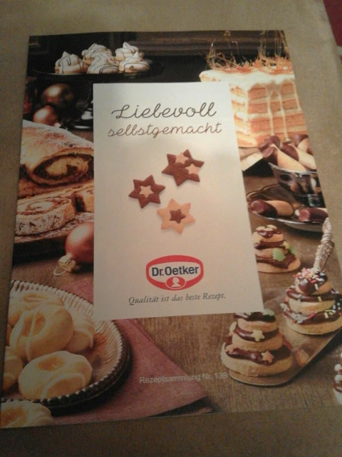 Dr. Oetker Rezeptsammlung Nr. 139, Weihnachten - liebevoll selbstgemacht
