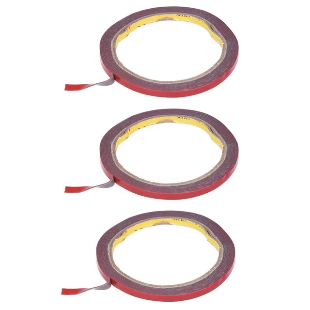 3X Starke Dauerhafte Doppelseitige Super Klebrige Schaum-Bandrolle Für Fahr9959
