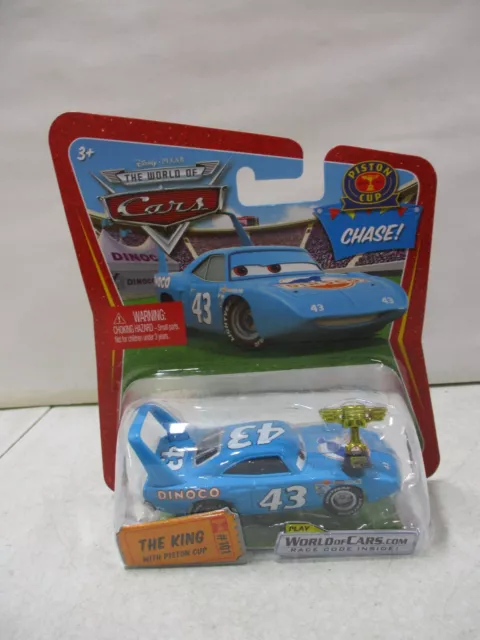 Disney Pixar The World of Cars The King with Piston Cup Chase