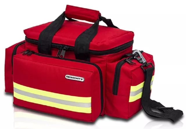 NEW LLUSA Elite EM13.001 Red Emergency Light Transport Bag