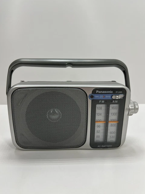 Panasonic RF-2400D Digital (Not Dab) AM/FM Portable Radio AC/DC With - View #8