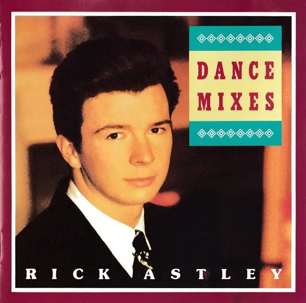 RICK ASTLEY DANCE Mixes Japanese CD single Never Gonna Give You Up 12 ...