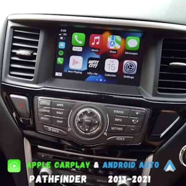 For Nissan Pathfinder 2013-2021 Apple CarPlay & Android Auto OEM Integration