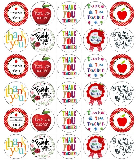 THANK YOU TEACHER x 30 Cupcake Toppers Edible PicClick UK THANK YOU TEACHER x 30 Cupcake Toppers Edible PicClick UK