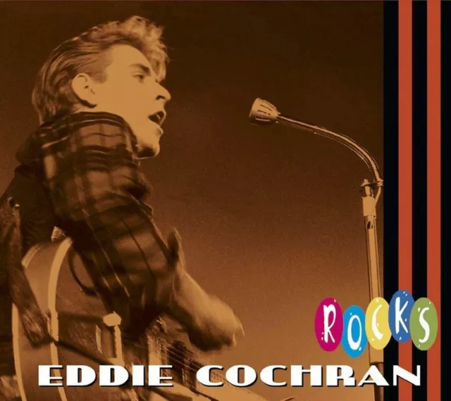 CD Eddie Cochran – ROCKS - Digipak - 35 tracks - Factory Sealed