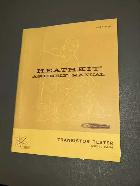 *Tc* Heathkit Transistor Tester Model Im-36 Assembly Manual (Book453)